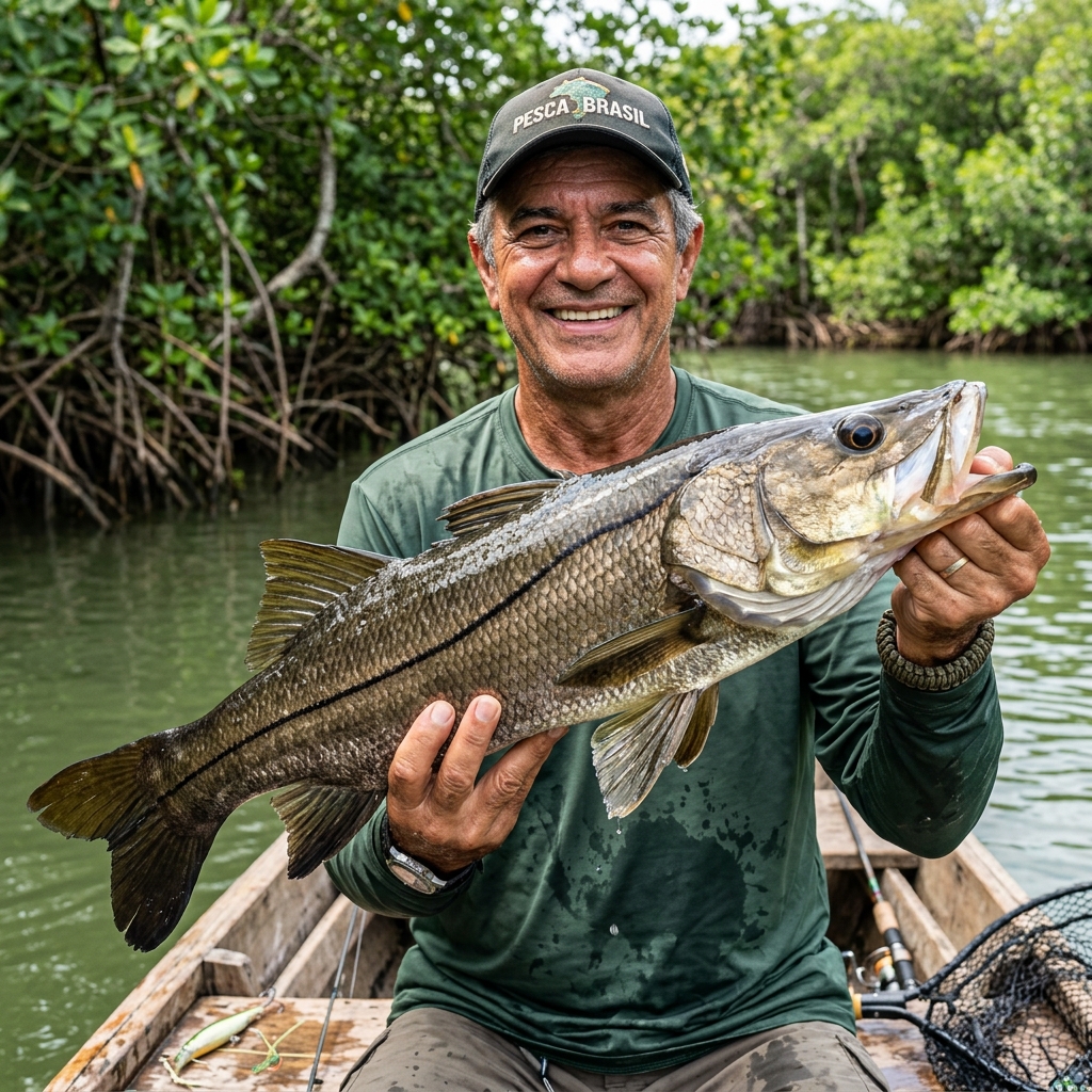 Pesca de Robalo nos Canais